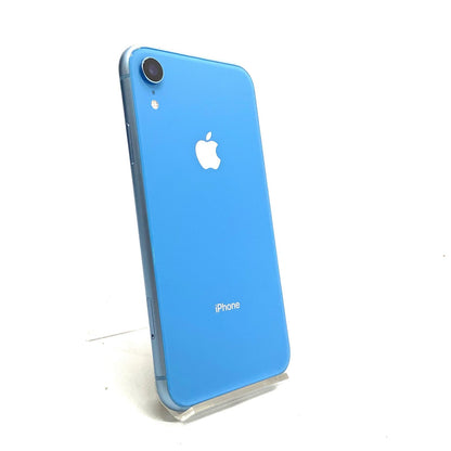 【全額返金保証】【最速発送】Apple iPhone iPhone XR 128GB ブルー au SIMフリー 白ロム 動作確認済 79%