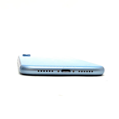 【全額返金保証】【最速発送】Apple iPhone iPhone XR 128GB ブルー au SIMフリー 白ロム 動作確認済 79%