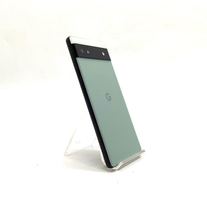 【全額返金保証】【最速発送】Google Pixel 6a 128GB セージ au GB17L 白ロム 美品 動作確認済