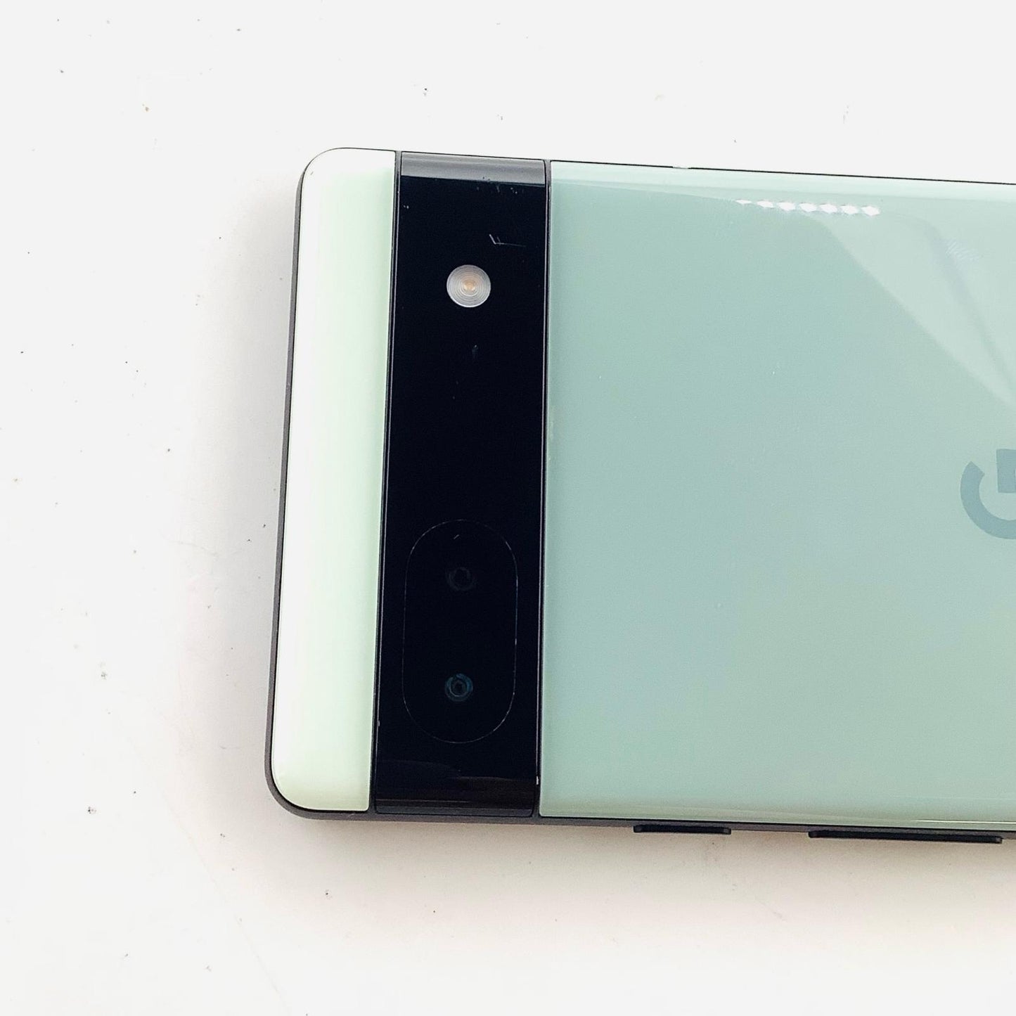 【全額返金保証】【最速発送】Google Pixel 6a 128GB セージ au GB17L 白ロム 美品 動作確認済