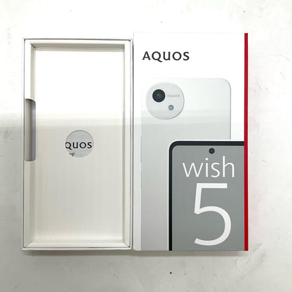 【全額返金保証】【最速発送】SHARP AQUOS AQUOS wish5 64GB ユキ SIMフリー SH-52F 白ロム 超美品 動作確認済