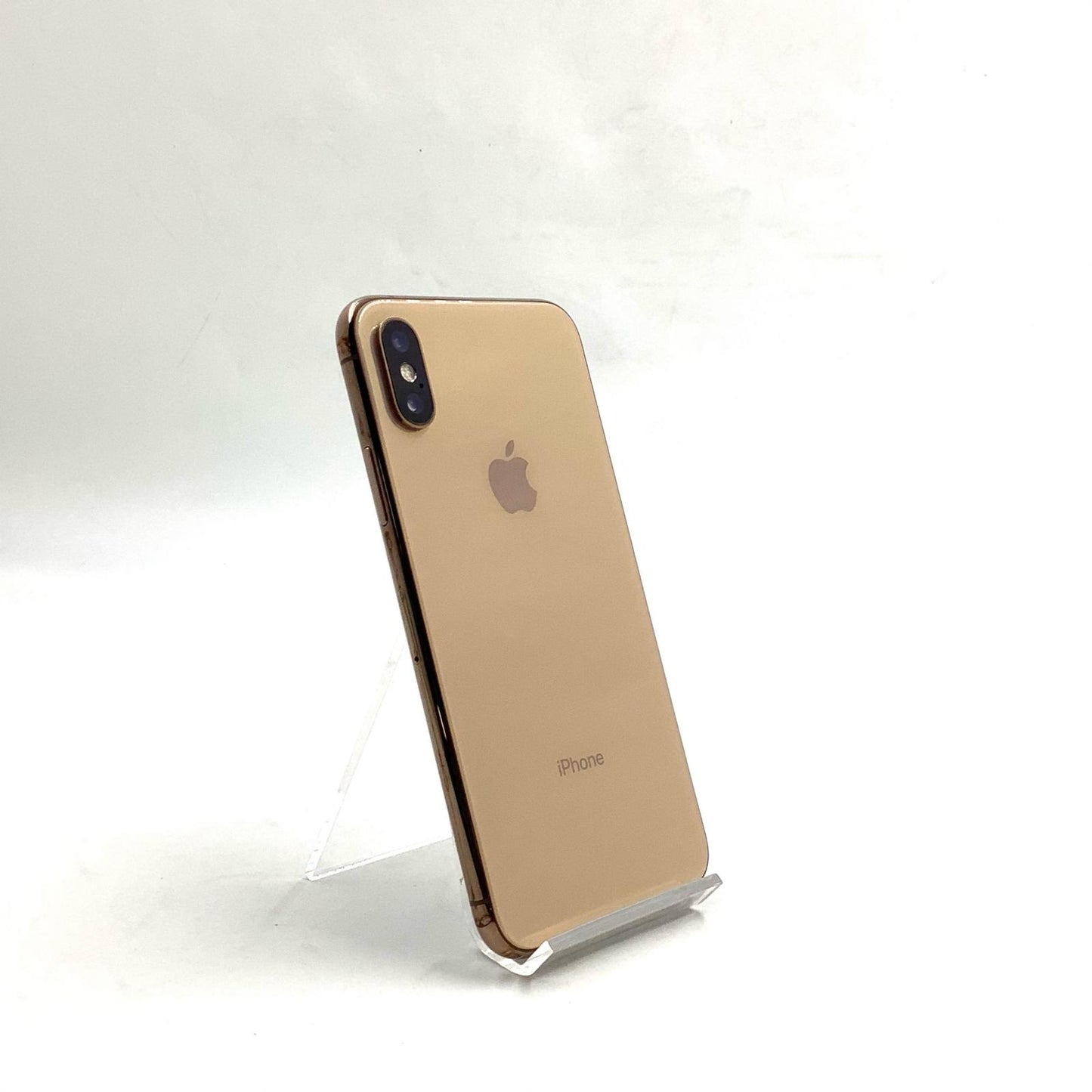【最速発送】Apple iPhone iPhone XS 64GB ゴールド au 白ロム【難有】 80%