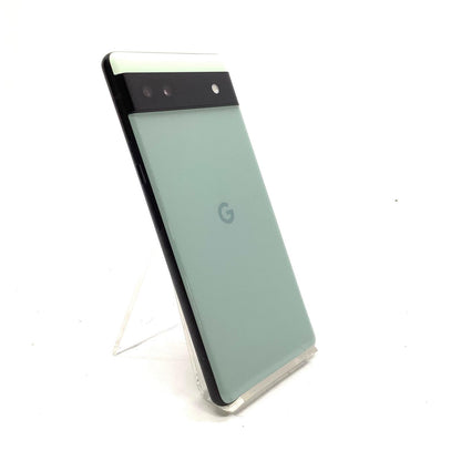 【最速発送】Google Pixel pixel6a 128GB セージ au SIMフリー GB17L 白ロム【難有】