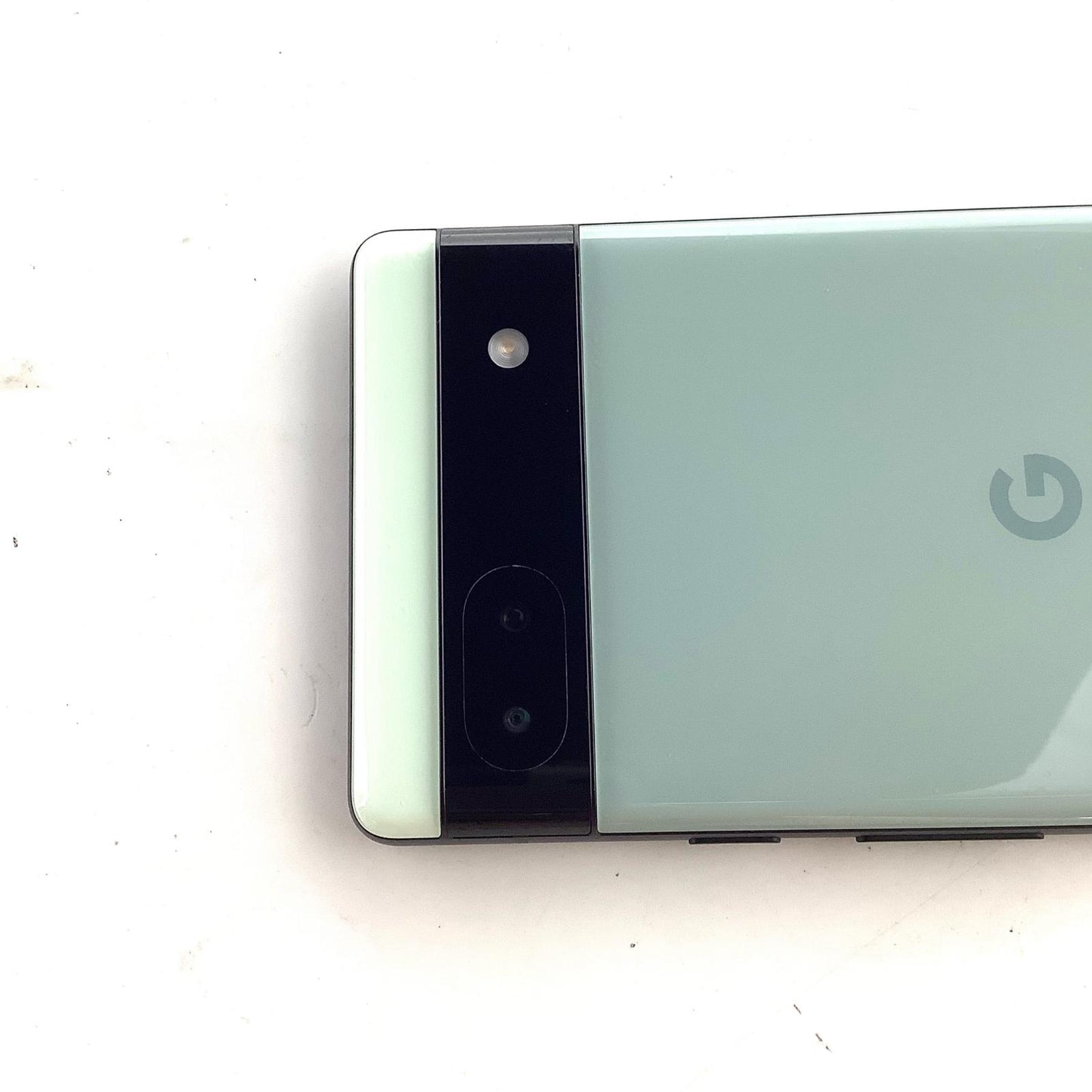 【最速発送】Google Pixel pixel6a 128GB セージ au SIMフリー GB17L 白ロム【難有】