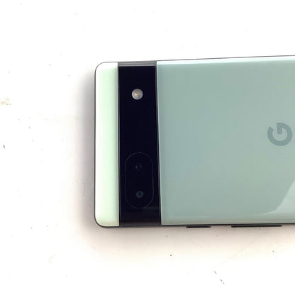 【最速発送】Google Pixel pixel6a 128GB セージ au SIMフリー GB17L 白ロム【難有】