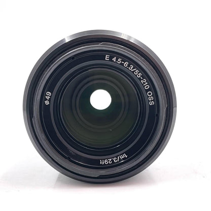 【全額返金保証】【最速発送】Sony E 55-210mm F4.5-6.3 OSS SEL55210 (B) [ブラック] 動作確認済