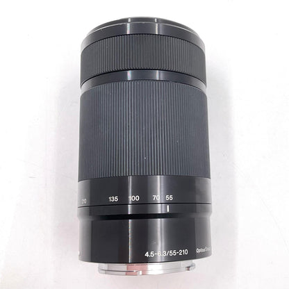 【全額返金保証】【最速発送】Sony E 55-210mm F4.5-6.3 OSS SEL55210 (B) [ブラック] 動作確認済