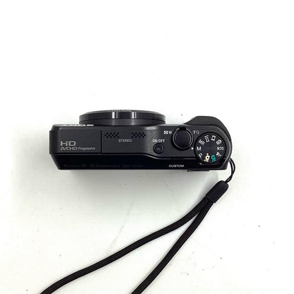【全額返金保証】【最速発送】Sony コンパクトデジタルカメラ サイバーショット DSC-HX30V (B) [ブラック] 超美品 動作確認済
