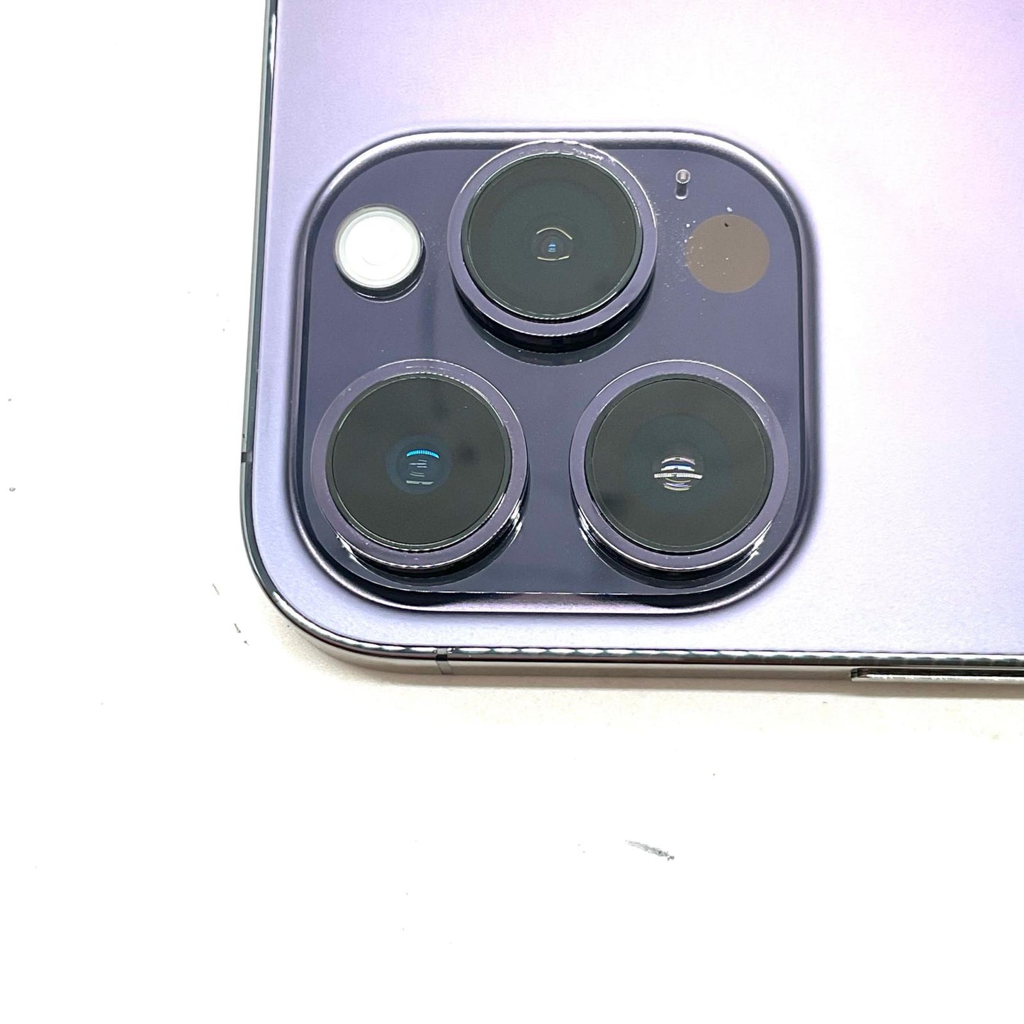 【最速発送】Apple iPhone iPhone 14 Pro 256GB ディープパープル SIMフリー 白ロム【難有】 94%