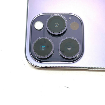 【最速発送】Apple iPhone iPhone 14 Pro 256GB ディープパープル SIMフリー 白ロム【難有】 94%