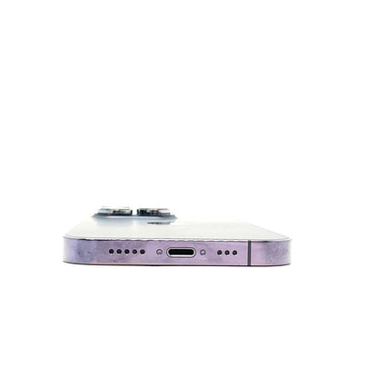 【最速発送】Apple iPhone iPhone 14 Pro 256GB ディープパープル SIMフリー 白ロム【難有】 94%