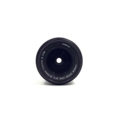 【全額返金保証】【最速発送】Canon EF-S18-55mm F3.5-5.6 IS STM 動作確認済