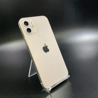 【全額返金保証】【最速発送】Apple iPhone iPhone 12 64GB ホワイト docomo SIMフリー 白ロム 美品 動作確認済 87%