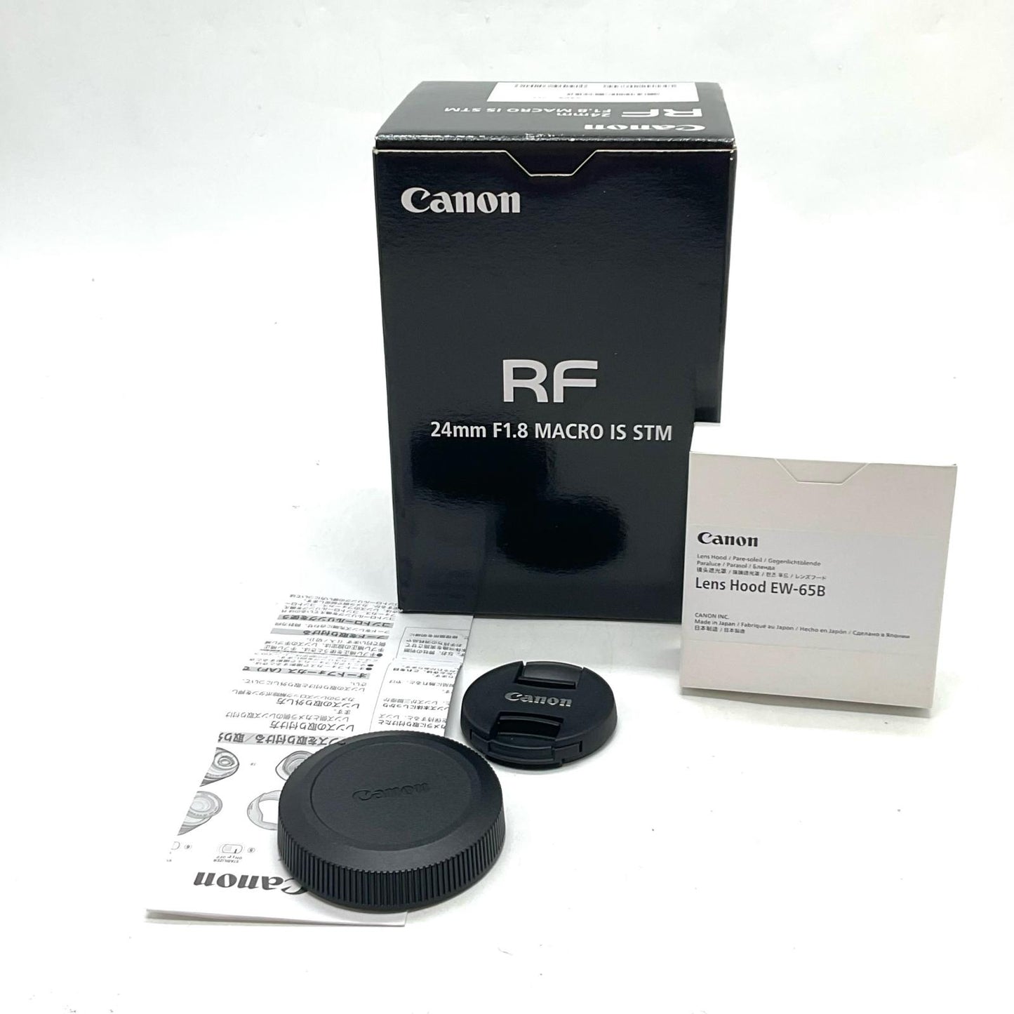 【全額返金保証】【最速発送】Canon RF24mm F1.8 MACRO IS STM 美品 動作確認済