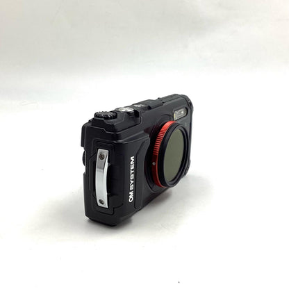 【全額返金保証】【最速発送】OM SYSTEM コンパクトデジタルカメラ OM SYSTEM Tough TG-7 [ブラック] 超美品 動作確認済