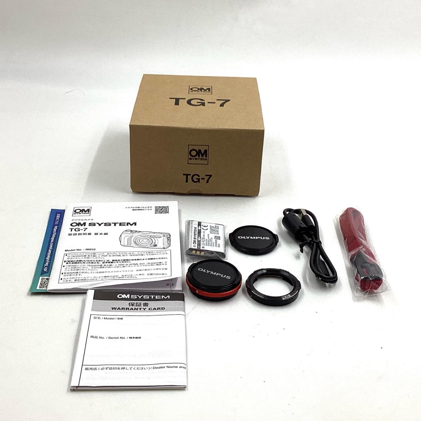 【全額返金保証】【最速発送】OM SYSTEM コンパクトデジタルカメラ OM SYSTEM Tough TG-7 [ブラック] 超美品 動作確認済