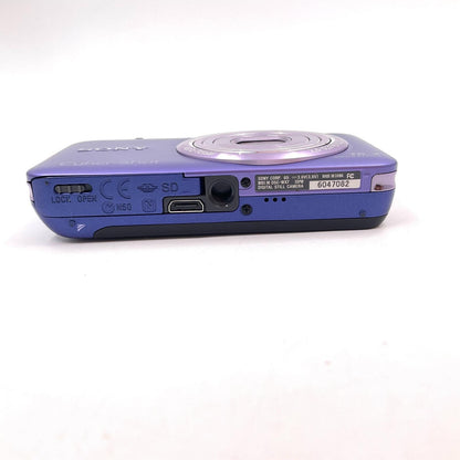 【全額返金保証】【最速発送】Sony コンパクトデジタルカメラ サイバーショット DSC-WX7 (L) [ブルー] 美品 動作確認済