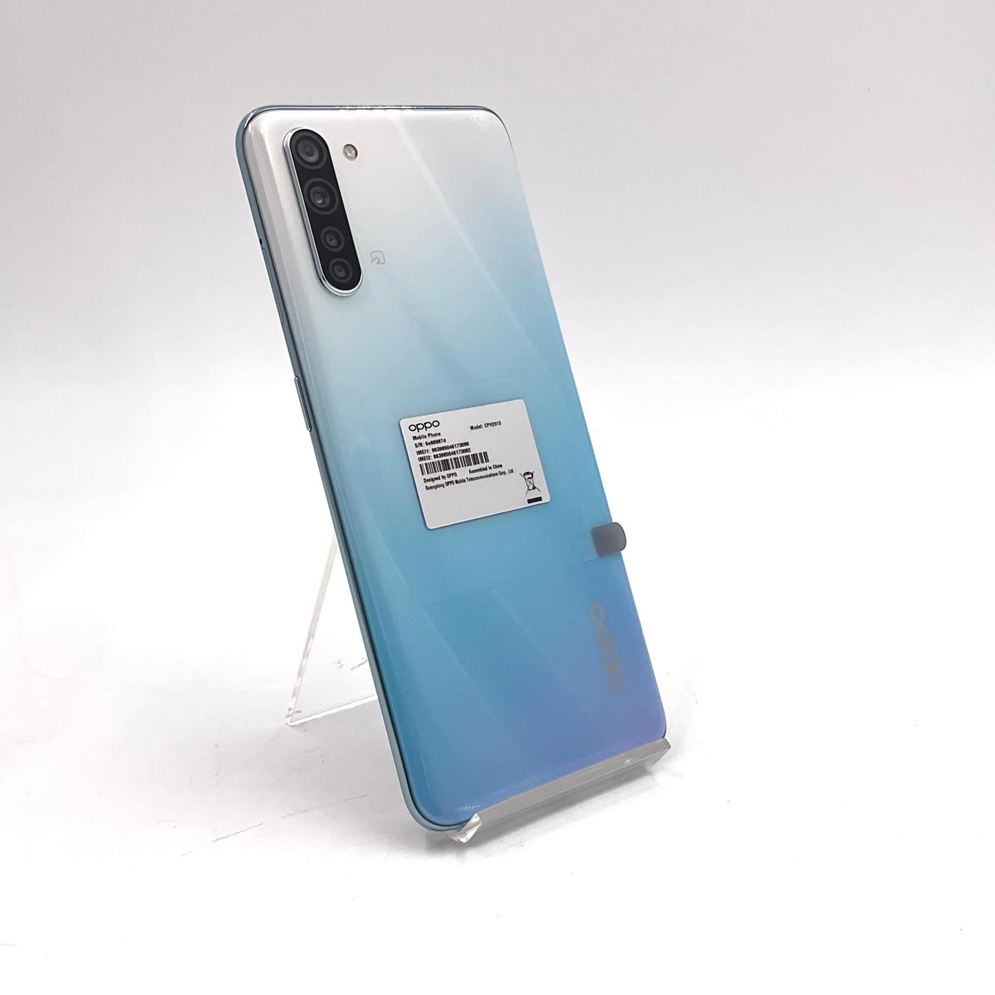 【全額返金保証】【最速発送】OPPO Reno 3 A 128GB ホワイト 楽天モバイル CPH2013 白ロム 超美品 動作確認済