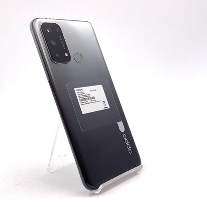 【全額返金保証】【最速発送】OPPO Reno 5 A 128GB シルバーブラック Softbank A103OP 白ロム 超美品 動作確認済