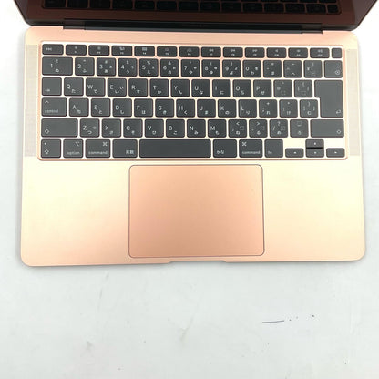 【全額返金保証】【最速発送】Apple MacBook Air 13.3インチ 2020 1.2 GHz クアッドコアIntel Core i7 16GB 512GB ゴールド 85% 美品 動作確認済