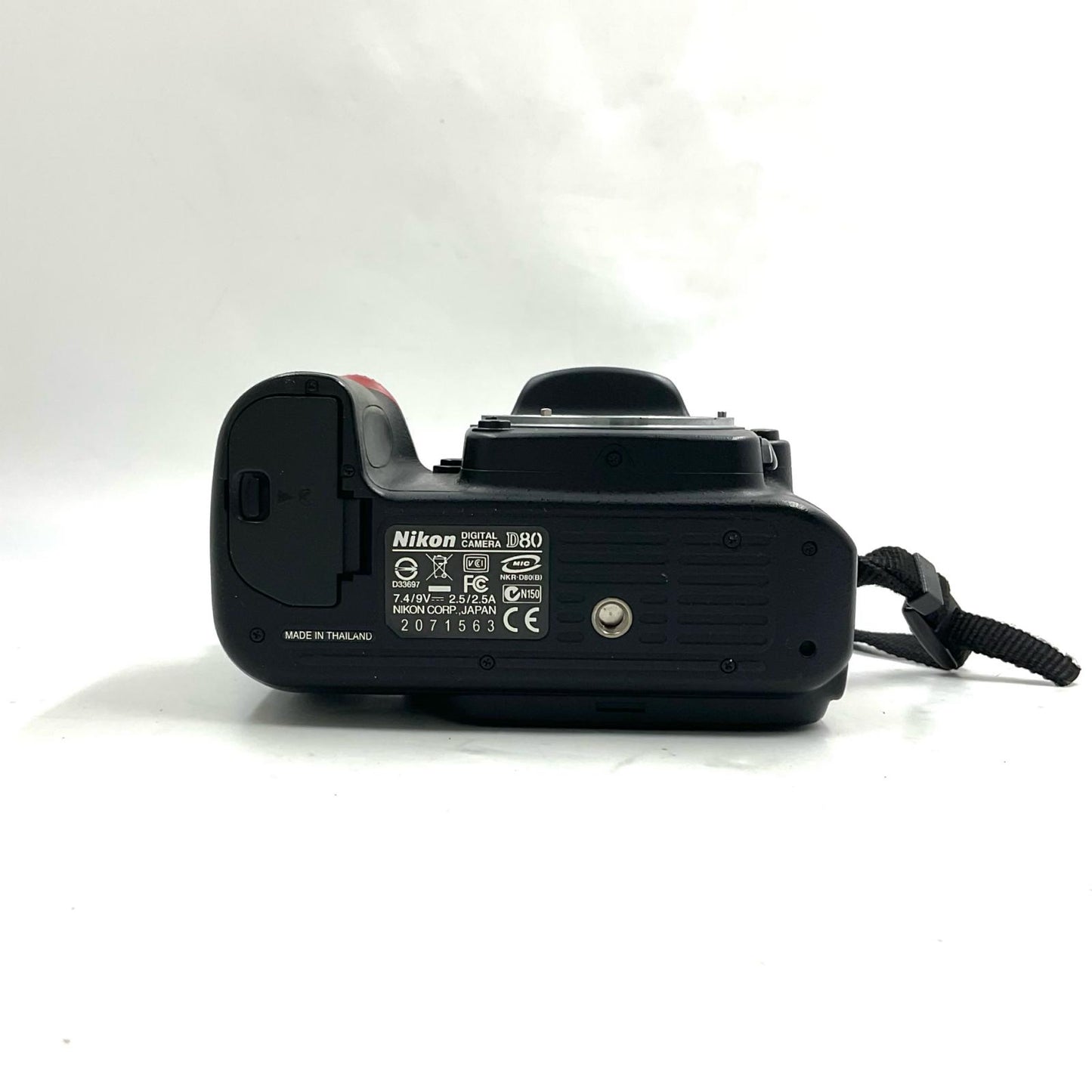 【最速発送】Nikon デジタル一眼 D80 ボディ ブラック【難有】
