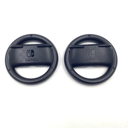 【全額返金保証】【最速発送】Nintendo Joy-Conハンドル 2個セット HAC-A-BG2AA 美品 動作確認済