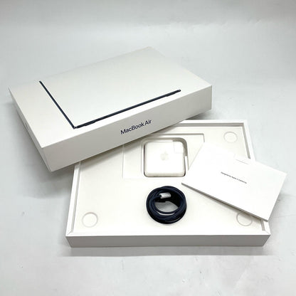 【全額返金保証】【最速発送】Apple MacBook Air 13.6インチ 2022 M2 8コア 16GB 1TB ミッドナイト 92% 美品 動作確認済