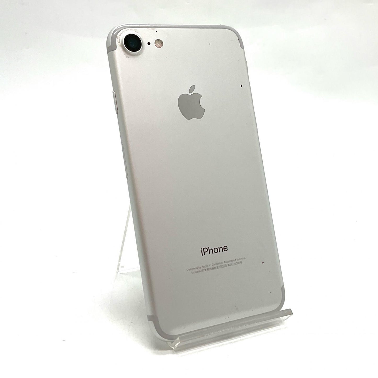 【全額返金保証】【最速発送】Apple iPhone iPhone 7 128GB シルバー au 白ロム 動作確認済 72%