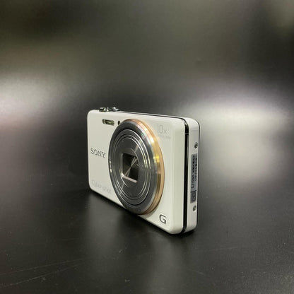 【全額返金保証】【最速発送】Sony コンパクトデジタルカメラ サイバーショット DSC-WX100 (W) [ホワイト] 美品 動作確認済