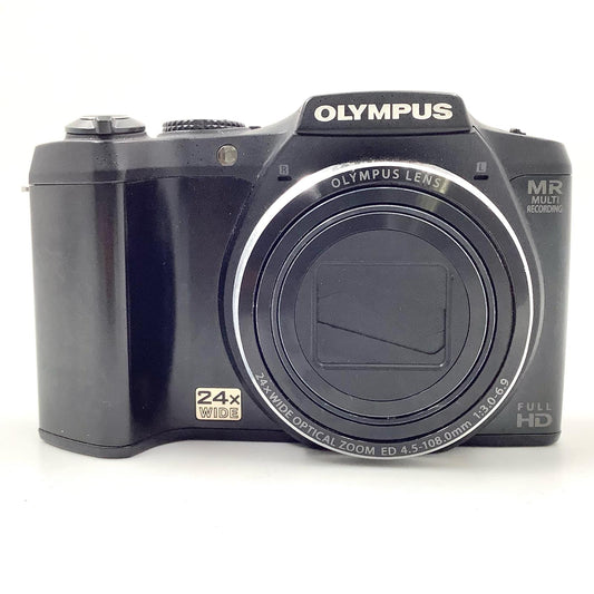 【全額返金保証】【最速発送】OLYMPUS コンパクトデジタルカメラ SZ-31MR [ブラック] 美品 動作確認済