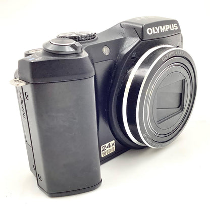 【全額返金保証】【最速発送】OLYMPUS コンパクトデジタルカメラ SZ-31MR [ブラック] 美品 動作確認済