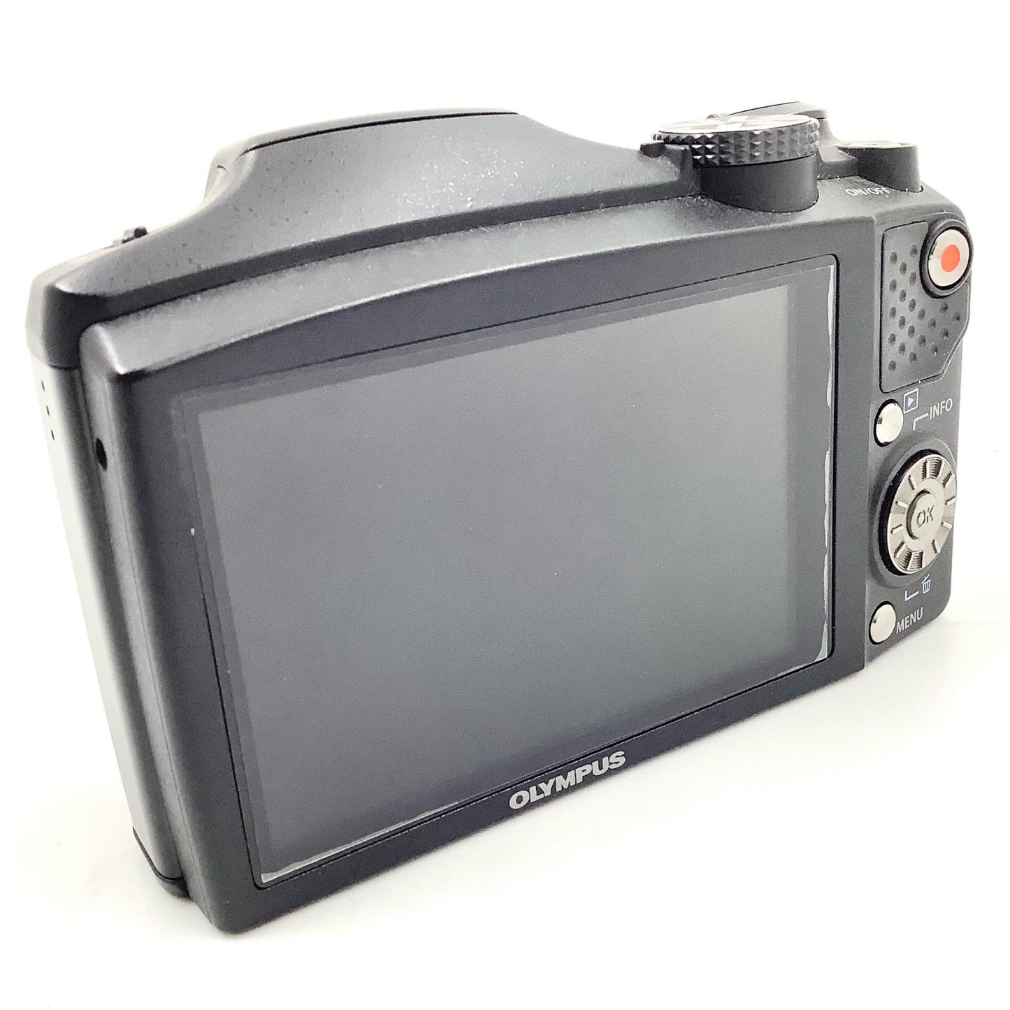 【全額返金保証】【最速発送】OLYMPUS コンパクトデジタルカメラ SZ-31MR [ブラック] 美品 動作確認済