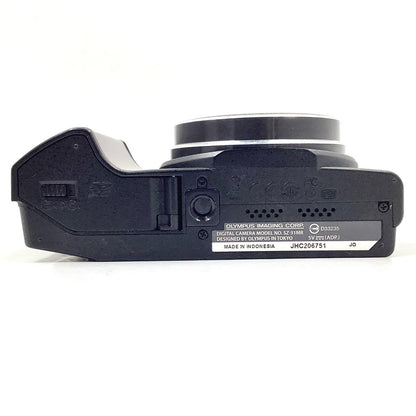 【全額返金保証】【最速発送】OLYMPUS コンパクトデジタルカメラ SZ-31MR [ブラック] 美品 動作確認済