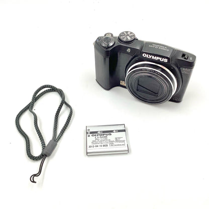 【全額返金保証】【最速発送】OLYMPUS コンパクトデジタルカメラ SZ-31MR [ブラック] 美品 動作確認済