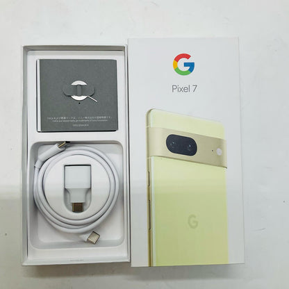 【最速発送】Google Pixel 7 128GB レモングラス SIMフリー G03Z5 白ロム【難有】