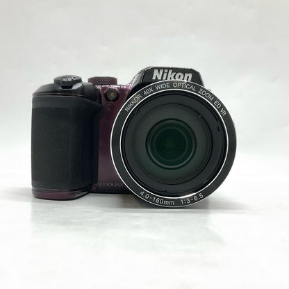 【全額返金保証】【最速発送】Nikon コンパクトデジタルカメラ COOLPIX B500 [プラム] 動作確認済