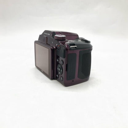 【全額返金保証】【最速発送】Nikon コンパクトデジタルカメラ COOLPIX B500 [プラム] 動作確認済