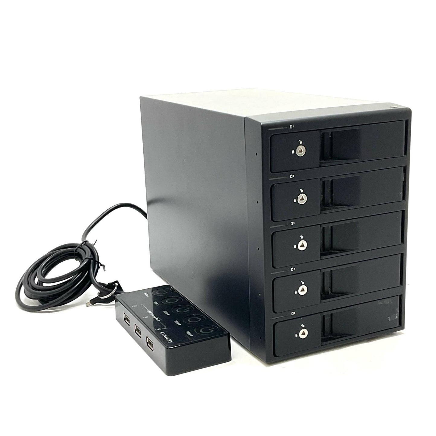 【全額返金保証】【最速発送】センチュリー 裸族のカプセルホテル5Bay CRCH535U3ISC 動作確認済