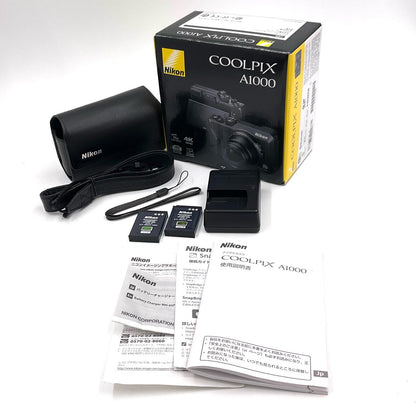 【全額返金保証】【最速発送】Nikon コンパクトデジタルカメラ COOLPIX A1000 美品 動作確認済