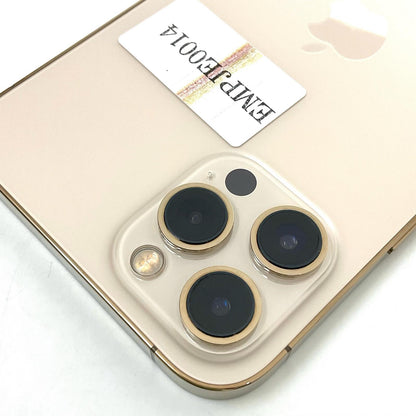 【全額返金保証】【最速発送】Apple iPhone iPhone 12 Pro Max 128GB Gold au SIMフリー 白ロム 動作確認済 72%