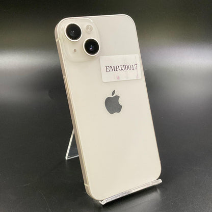 【全額返金保証】【最速発送】Apple iPhone iPhone 14 128GB Starlight au SIMフリー 動作確認済 84%