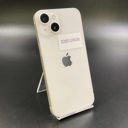 【全額返金保証】【最速発送】Apple iPhone iPhone 14 128GB Starlight SIMフリー SIMフリー 動作確認済 81%