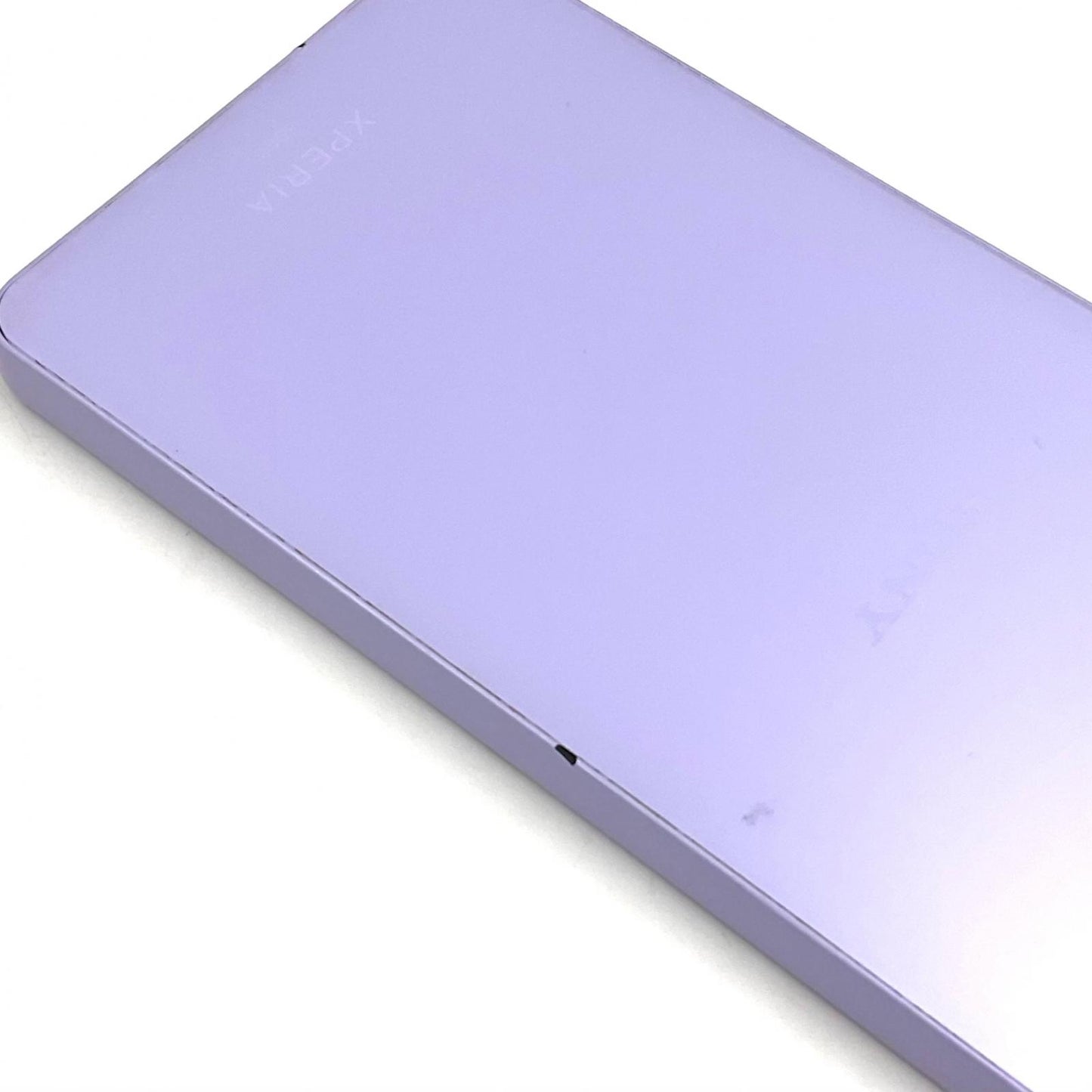 【最速発送】 Xperia 10 V 128GB パープル系 au SIMフリー SOG11 白ロム【難有】