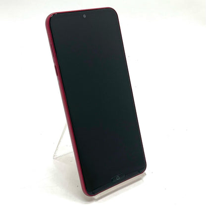 【最速発送】 らくらくスマートフォン Lite 64GB レッド系 au SIMフリー MR01 白ロム【難有】