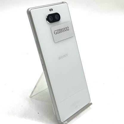 【全額返金保証】【最速発送】 Xperia 8 64GB ホワイト系 au SIMフリー SOV42 白ロム 動作確認済