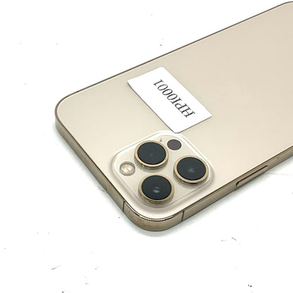 【全額返金保証】【最速発送】Apple iPhone iPhone 12 Pro Max 128GB Gold softbank SIMフリー 白ロム 動作確認済 77%