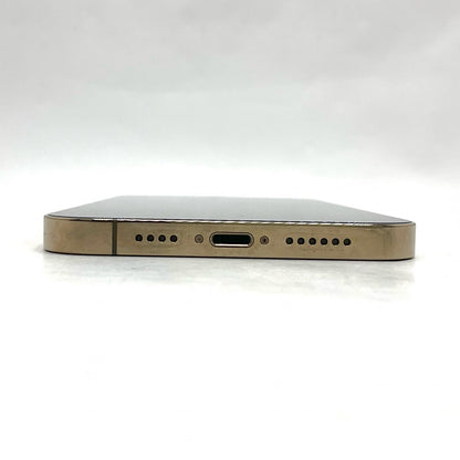 【全額返金保証】【最速発送】Apple iPhone iPhone 12 Pro Max 128GB Gold softbank SIMフリー 白ロム 動作確認済 77%