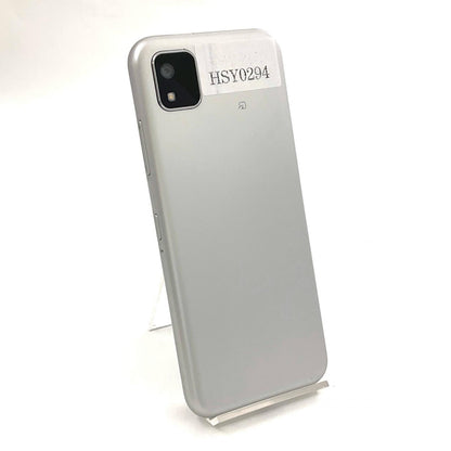 【最速発送】 かんたんスマホ3 64GB シルバー系 softbank SIMフリー A205KC 白ロム【難有】