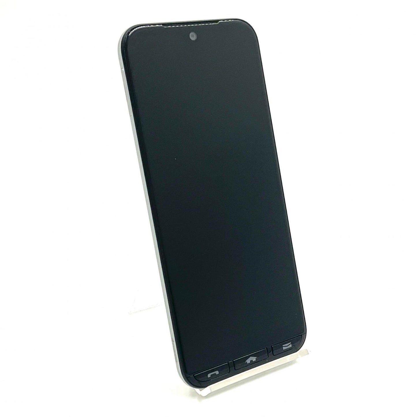 【最速発送】 かんたんスマホ3 64GB シルバー系 softbank SIMフリー A205KC 白ロム【難有】