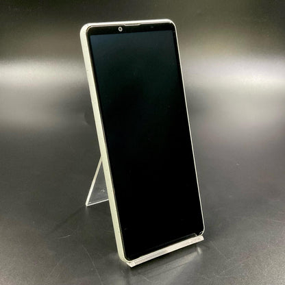 【最速発送】 Xperia 10 III 128GB ホワイト系 softbank SIMフリー A102SO 白ロム【難有】